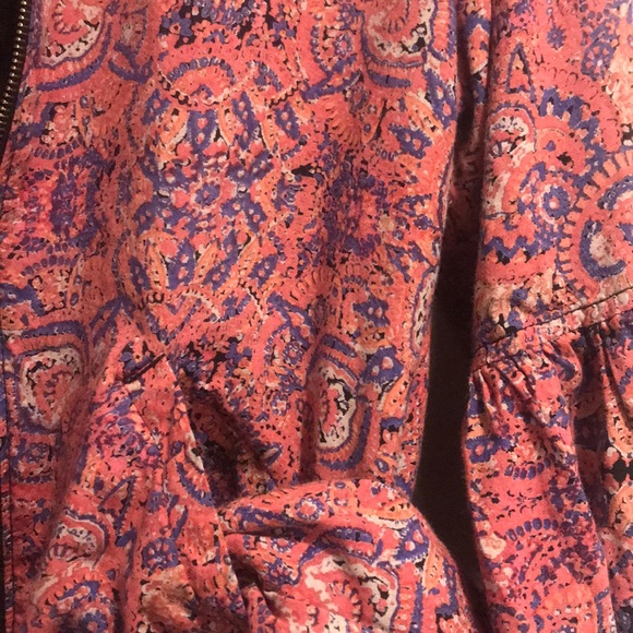 Free People lightweight lined bomber style jacket - Picture 4 of 7